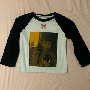 beabadoobee raglan merch long sleeve